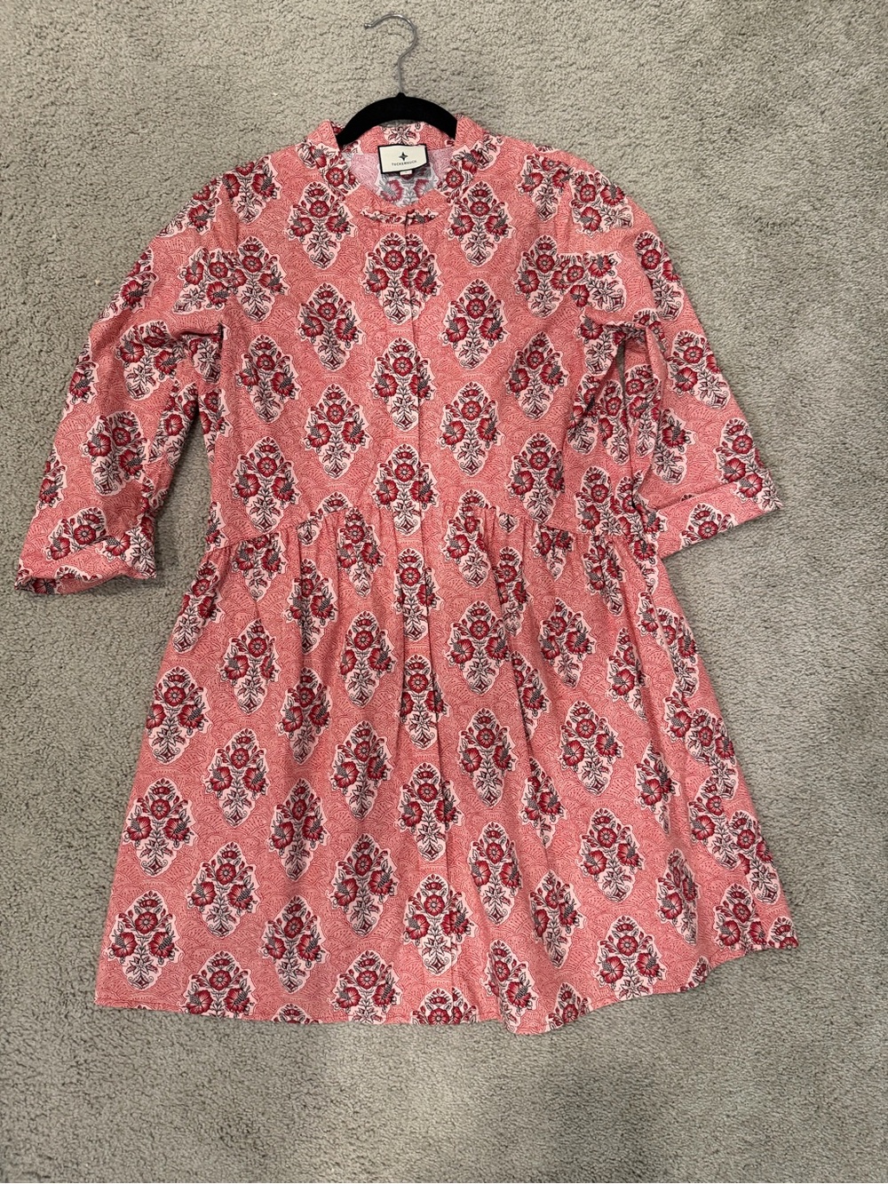 Tuckernuck royal shirtdress | size small